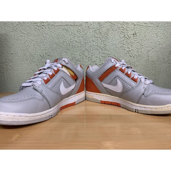 NIKE AIR FORCE 2 II GREY ORANGE 305602-013 ALPHA PHYSICAL CLUB terminator Sz 8.5 main image 7
